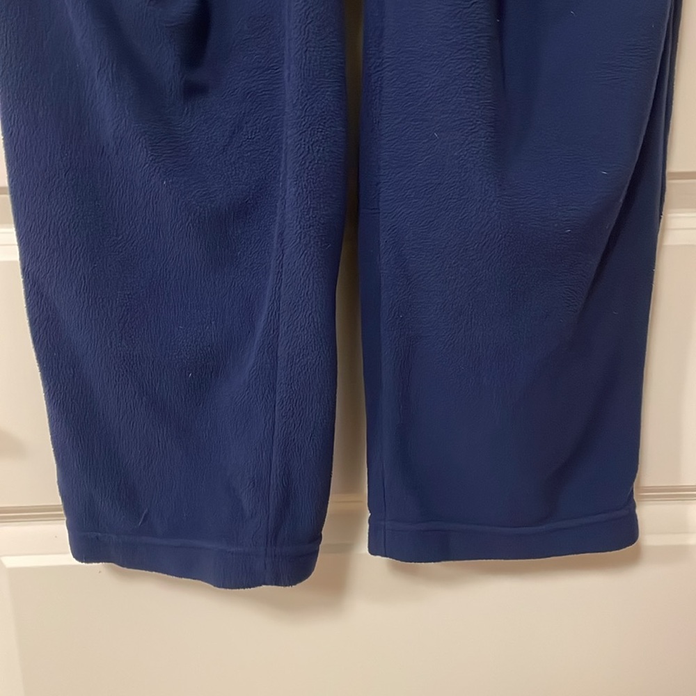 Nike running navy blue fleece pants. Size XL - Picture 6 of 10
